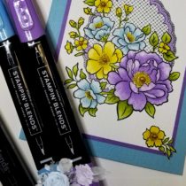 Lovely Lattice Stamp Set meets Stampin’ Blends